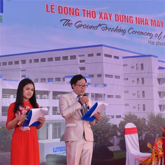 Động thổ xây dựng Nhà máy mới công ty TNHH Lite-On Việt Nam